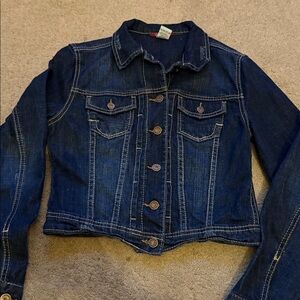 UNIONBAY Y2K Distressed Denim / Jean Jacket size Small